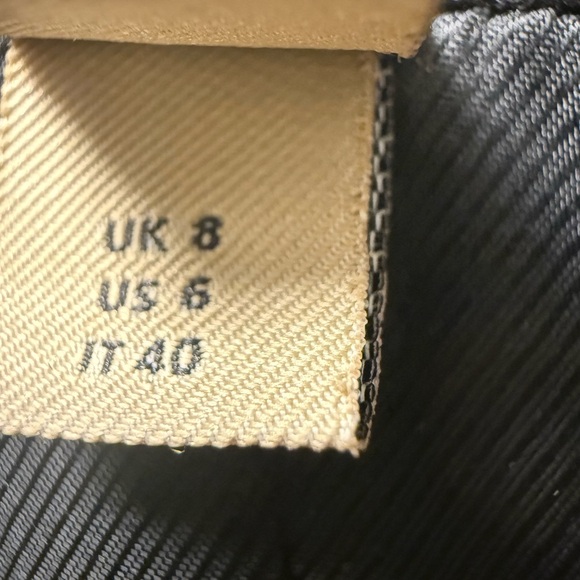 Burberry Black Double-Breasted Coat - Picture 7 of 8